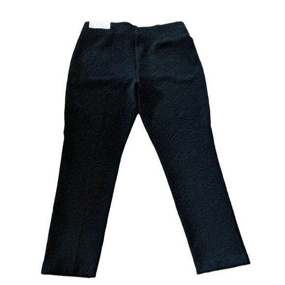Chico's knit jacquard slim ankle basic pant size 00R/2R - Picture 2 of 10
